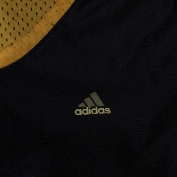 Adidas Basketball practice jersey, blue and yellow - Picture 4 of 5